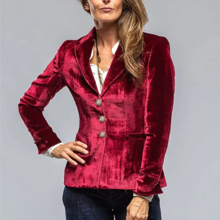 Derby Tailored Velvet Blazer