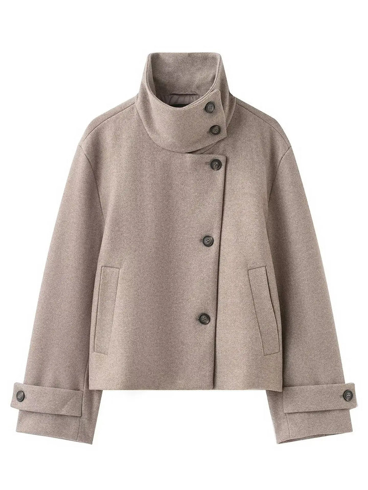 Ophelia Funnel Collar Jacket