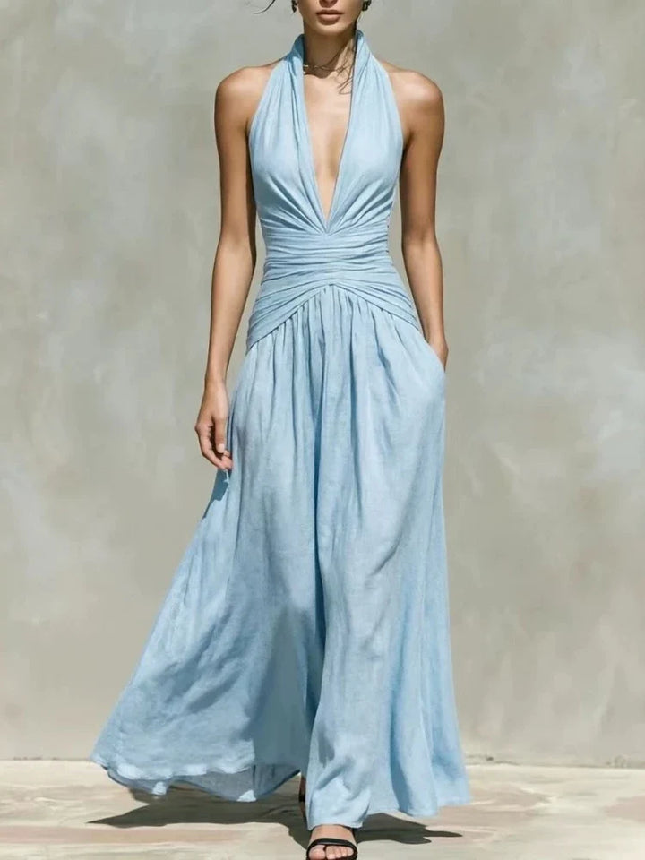 Anouk Ruched Waist Maxi Dress