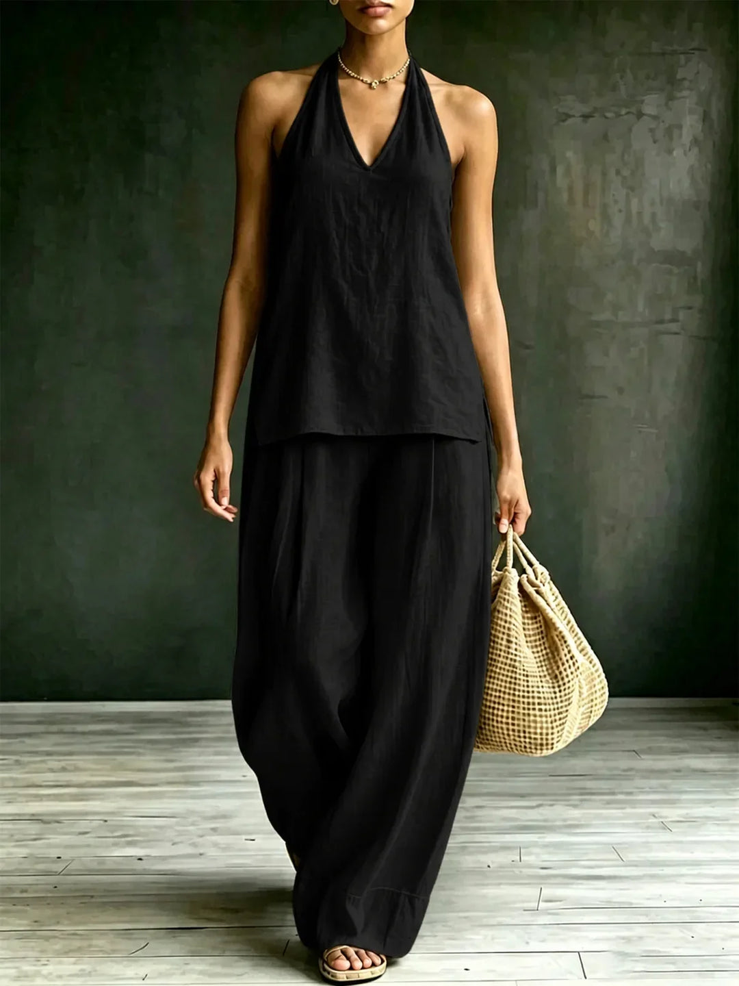 Maren Relaxed Wide Leg Set