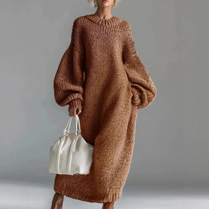 Astrid Chunky Knit Sweater Dress