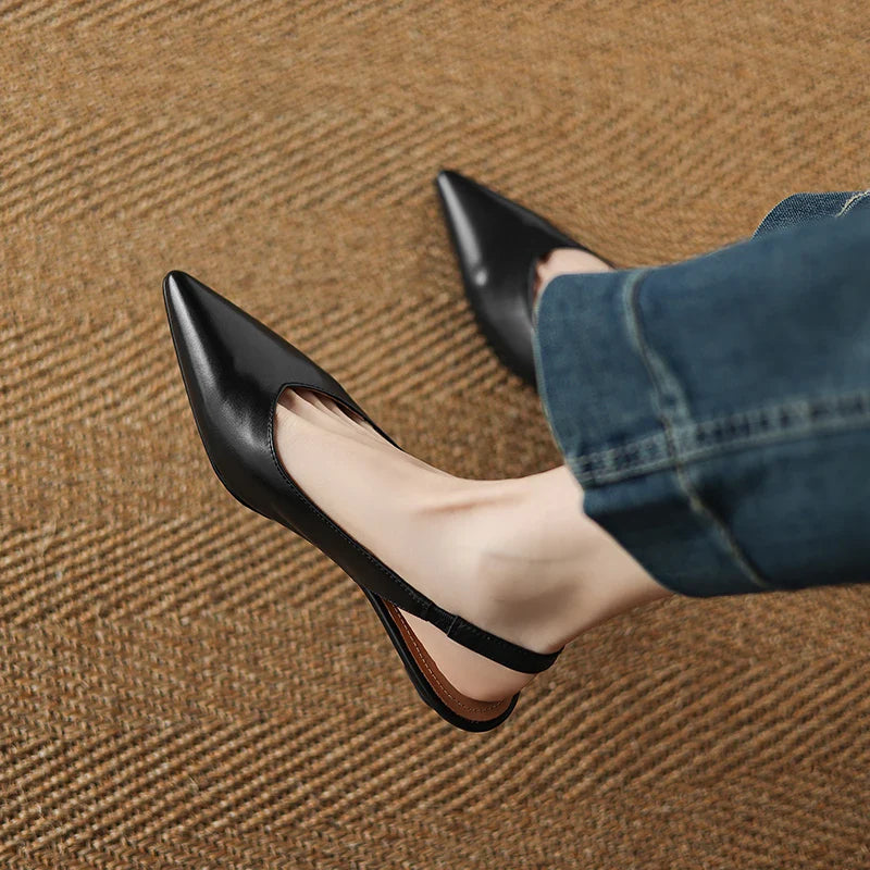 Amelia Leather Pumps