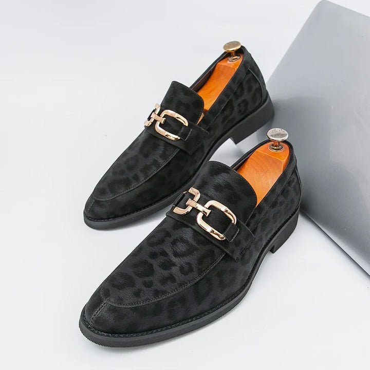 Marsimo Leopard Loafers