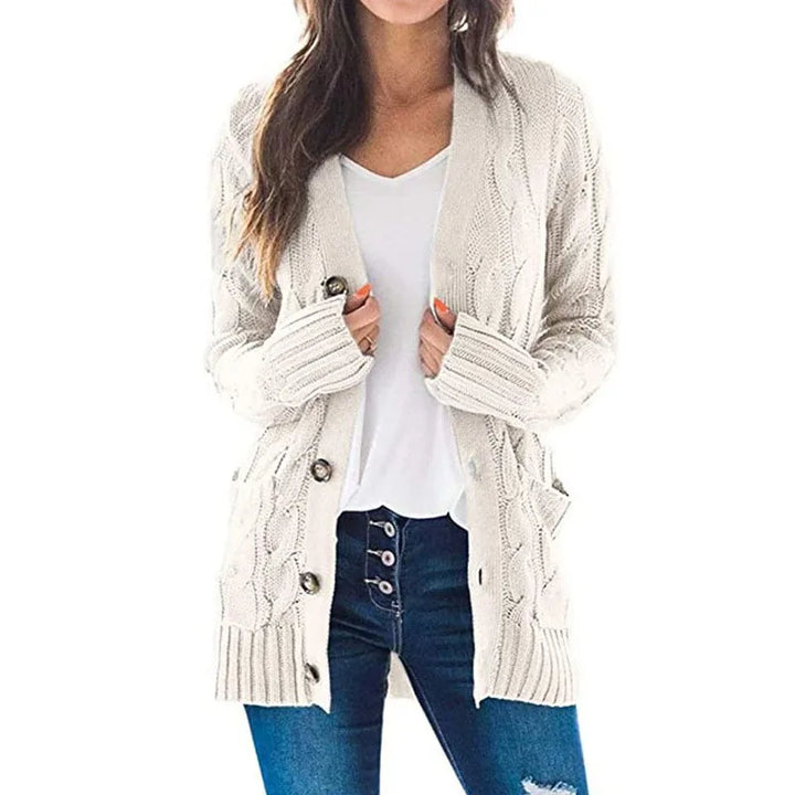 Adrienne Cable Knit Cardigan