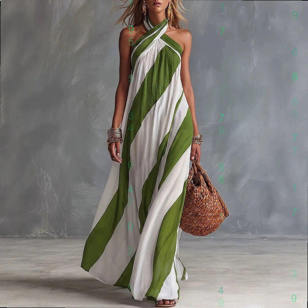Areena Elegant Sleeveless Maxi Dress