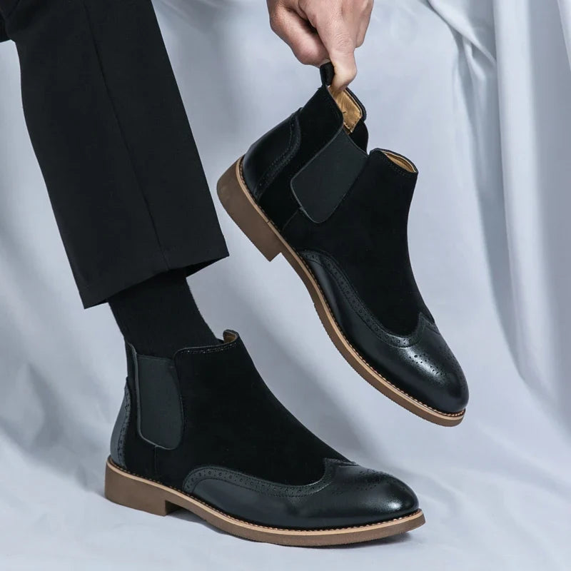 Barclay Wingtip Chelsea Boot