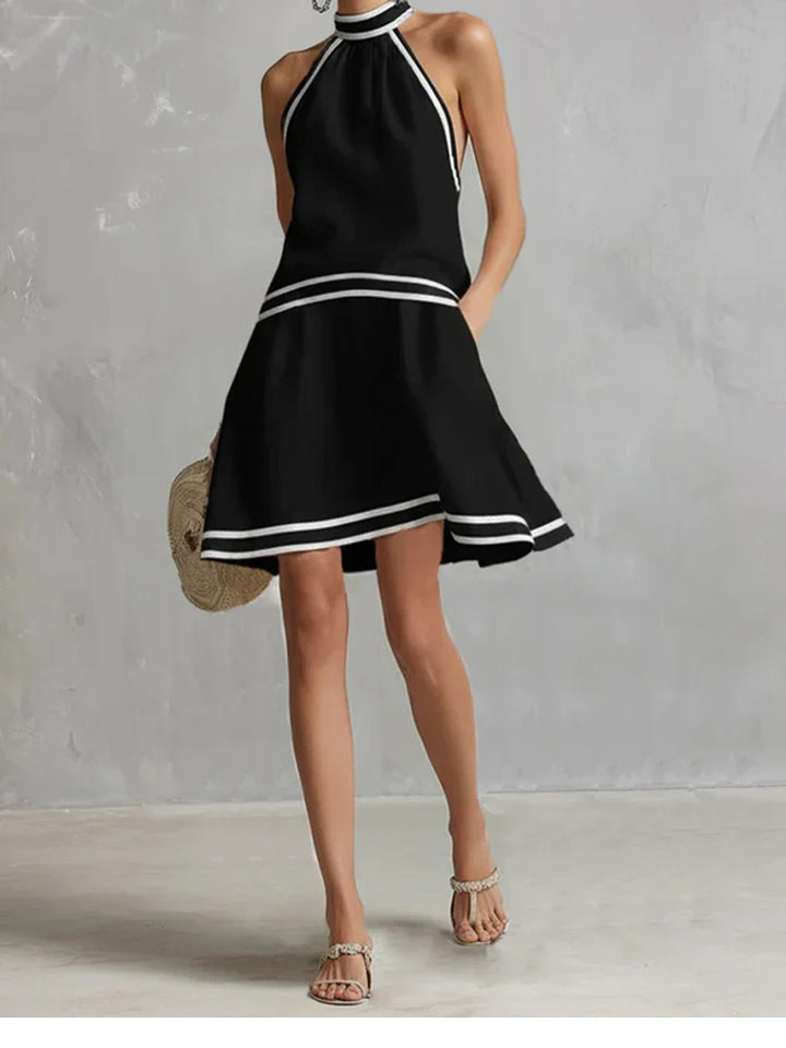Scarlett Halter Neck Mini Dress