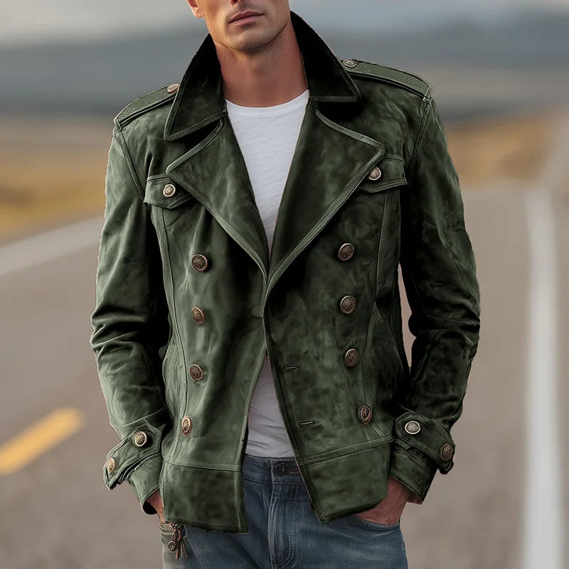 Wellington Suede Coat