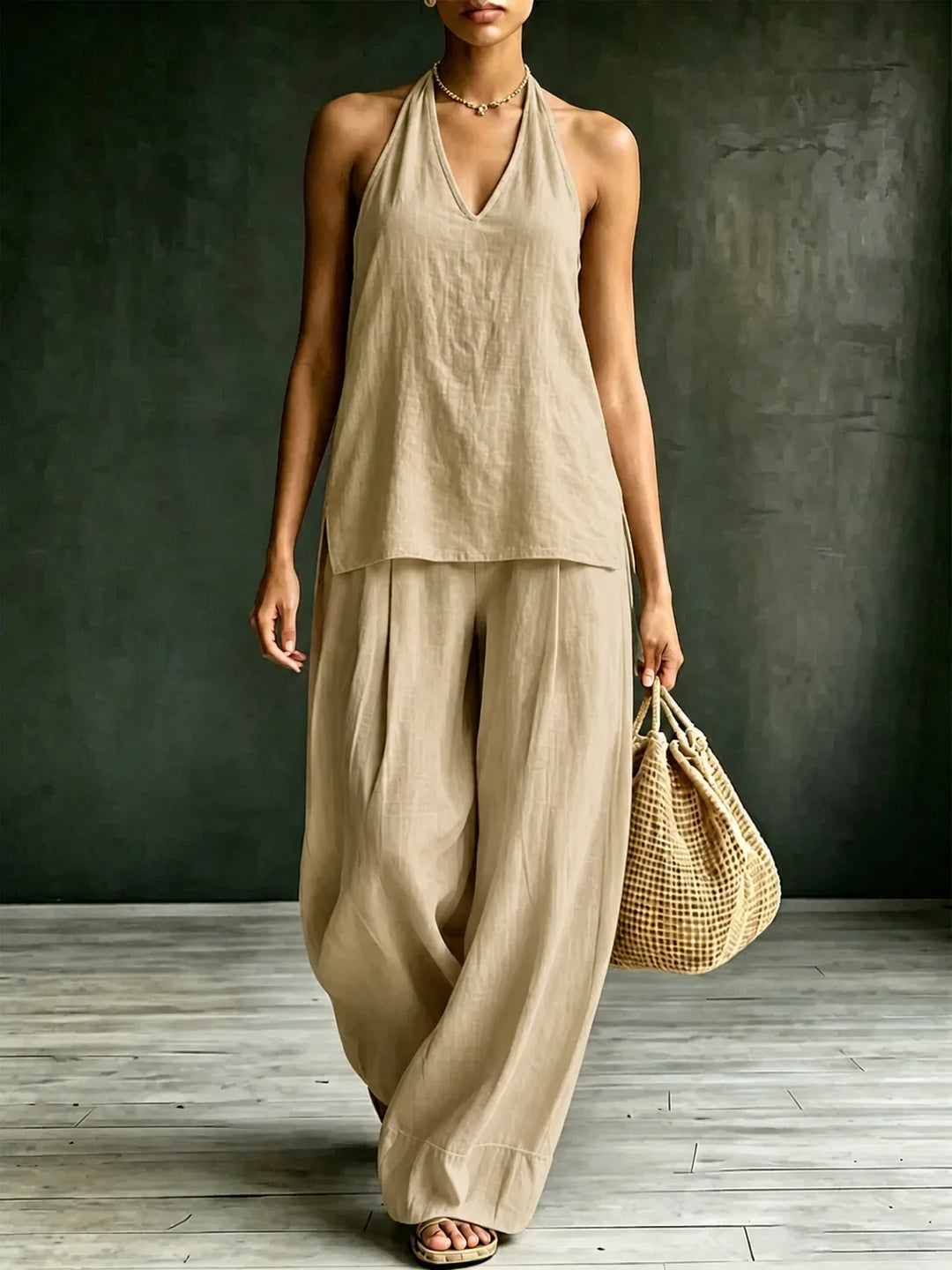 Maren Relaxed Wide Leg Set