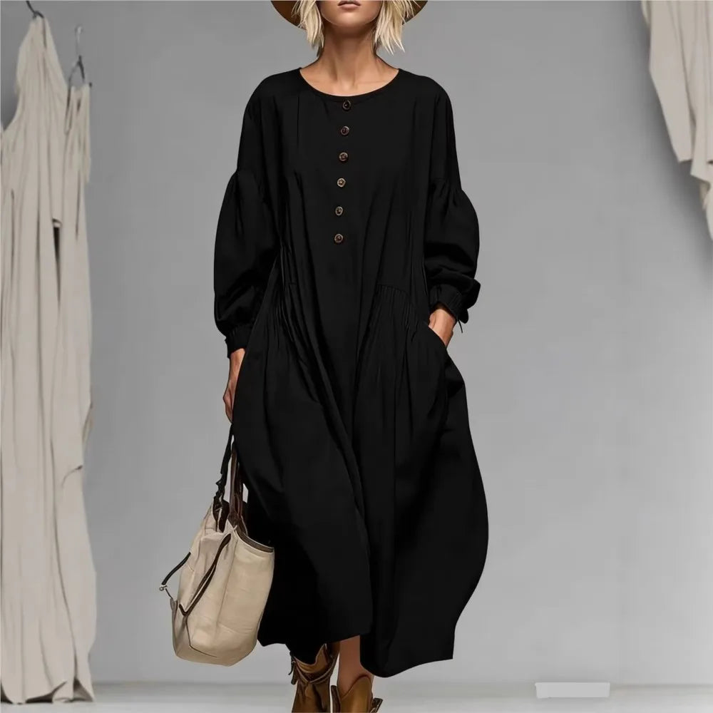 Solana Lightweight Summer Midi Dress