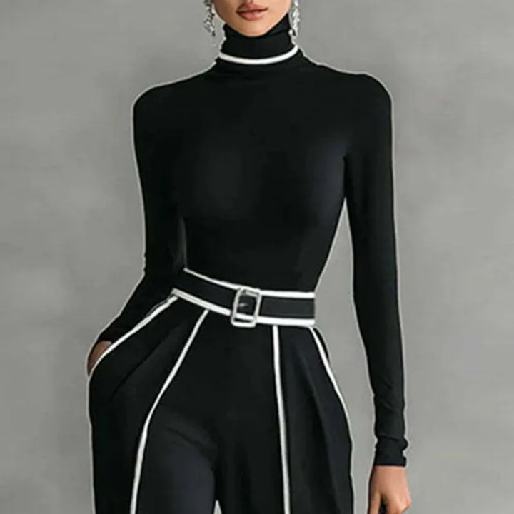 Lisa Buckled Waist Two Piece Set