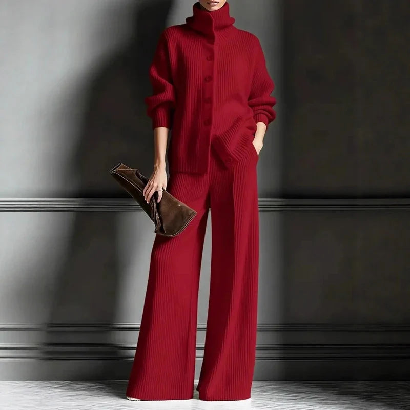 Elvira Classic Ribbed Matching Set