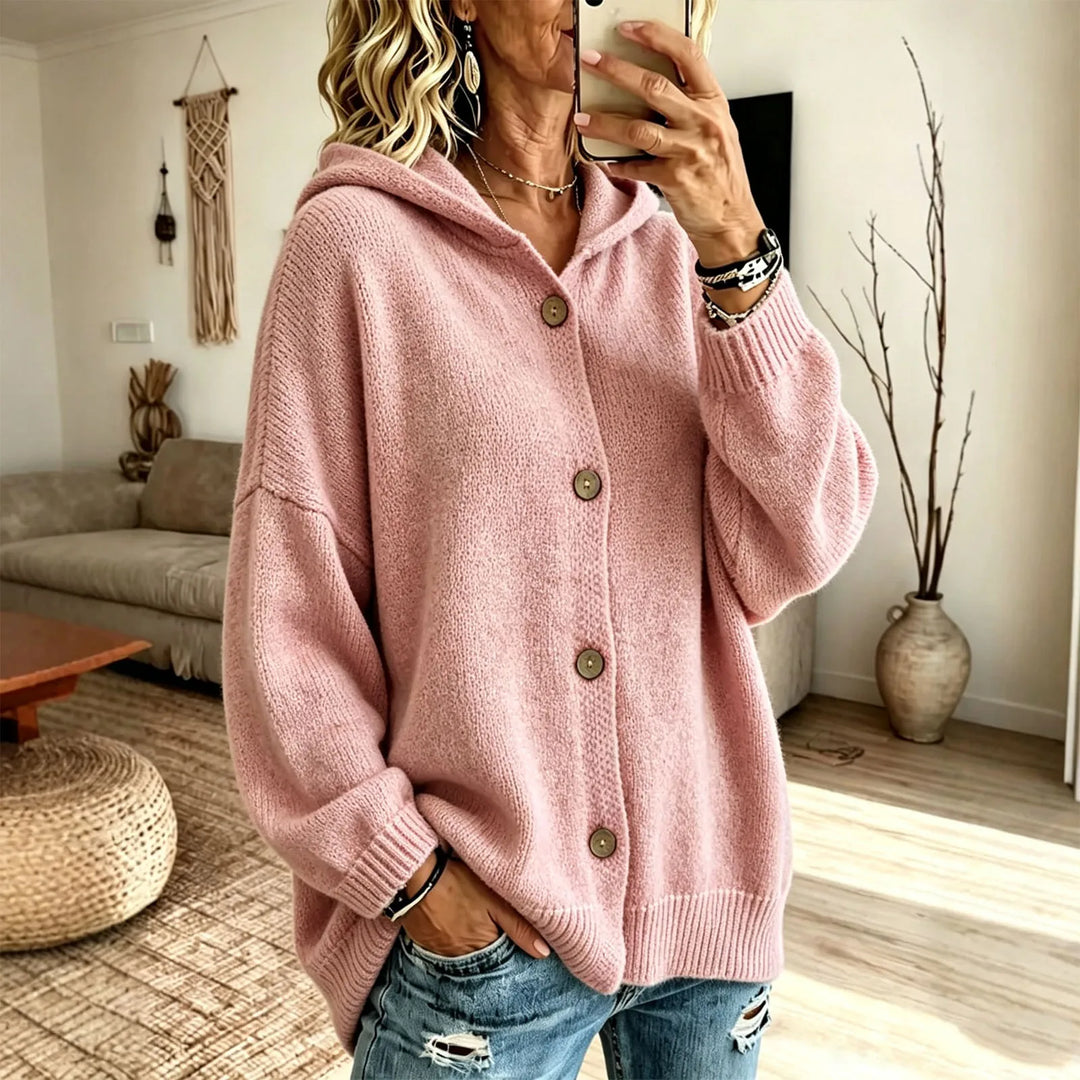 Rosalind Hooded Knit Cardigan
