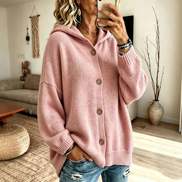 Rosalind Hooded Knit Cardigan