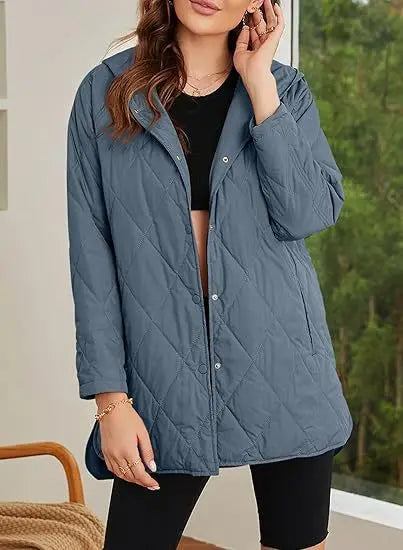 Merritt Quilted Hooded Jacket