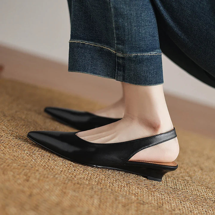 Amelia Leather Pumps