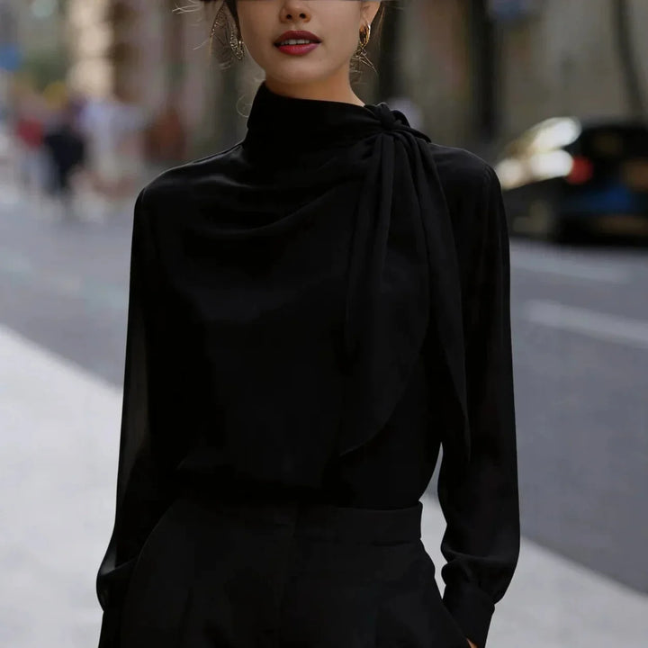 Tressa Satin Ribbon Blouse