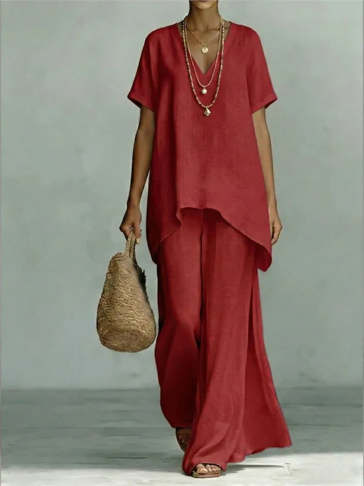Lilian Linen Two Piece Set