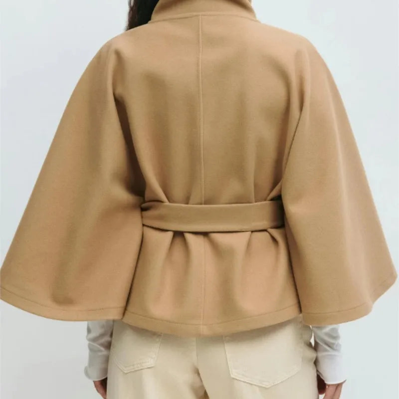 Fenella Belted Cape Jacket