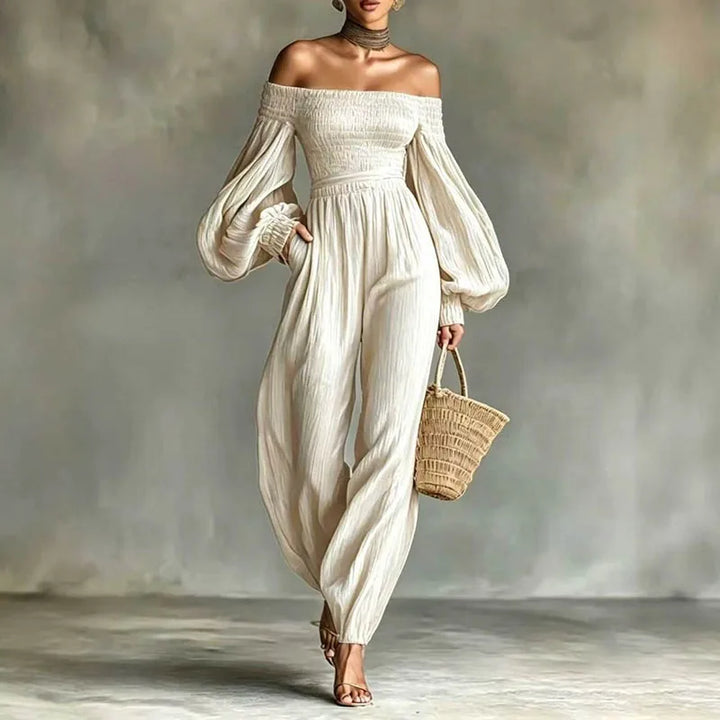 Evona Off Shoulder Jumpsuit