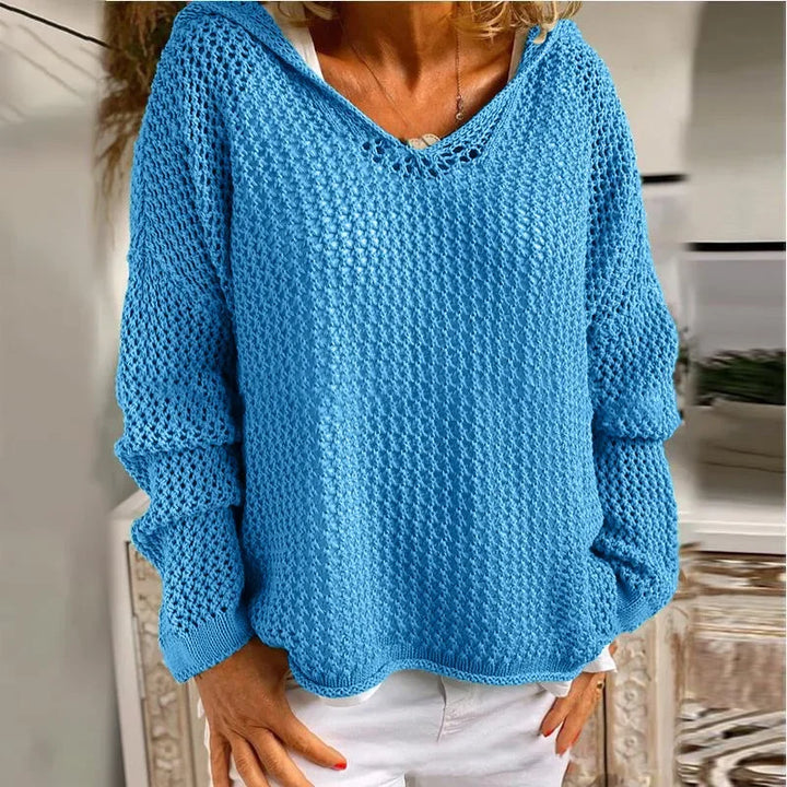 Livia Lightweight V Neck Sweater