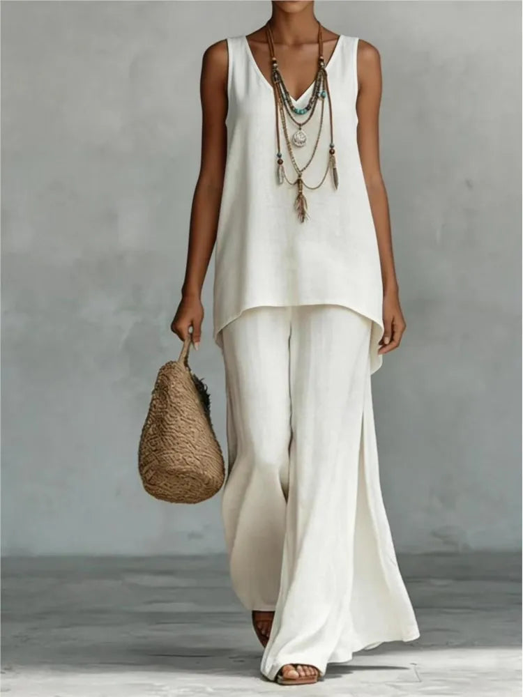 Celeste Wide Leg Matching Set