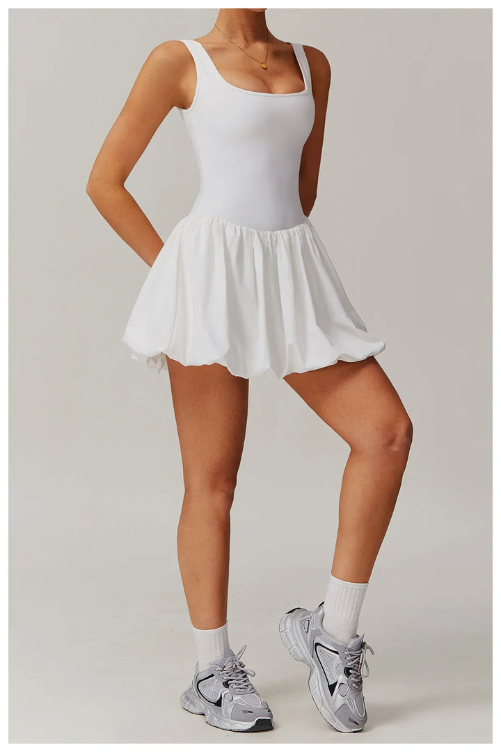 Clarisse Flattering Bubble Tennis Dress