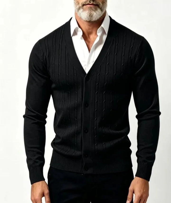 Emory Cable Knit Cardigan