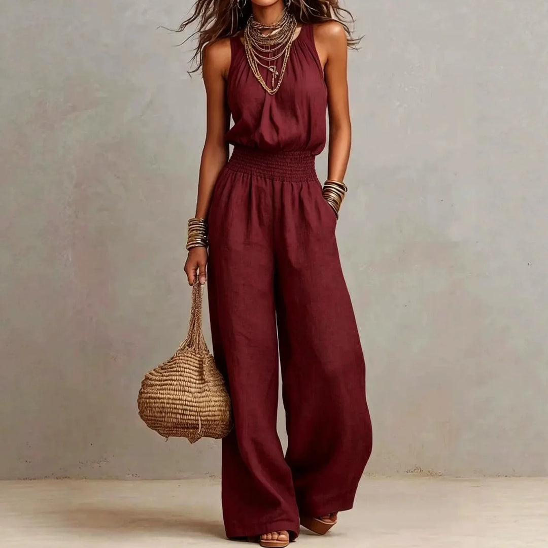 Juniper Flowing Wide Leg Jumpsuit