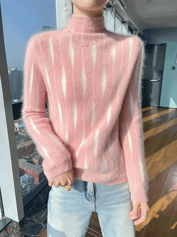 Marisette Mock Neck Sweater