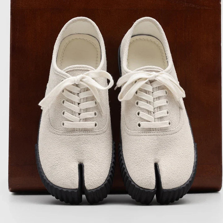 Lucas Textured Split Toe Shoes