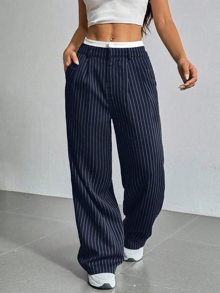 Sutton Classic Striped Pants