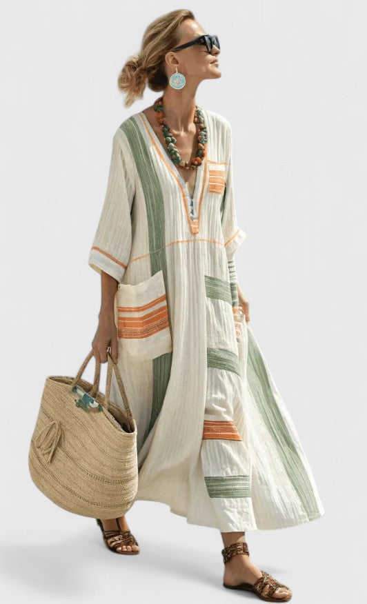 Yasmine Elegant Maxi Dress