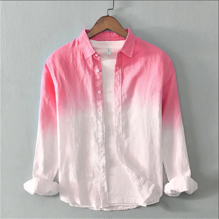 Ethan Ombre Button Front Shirt
