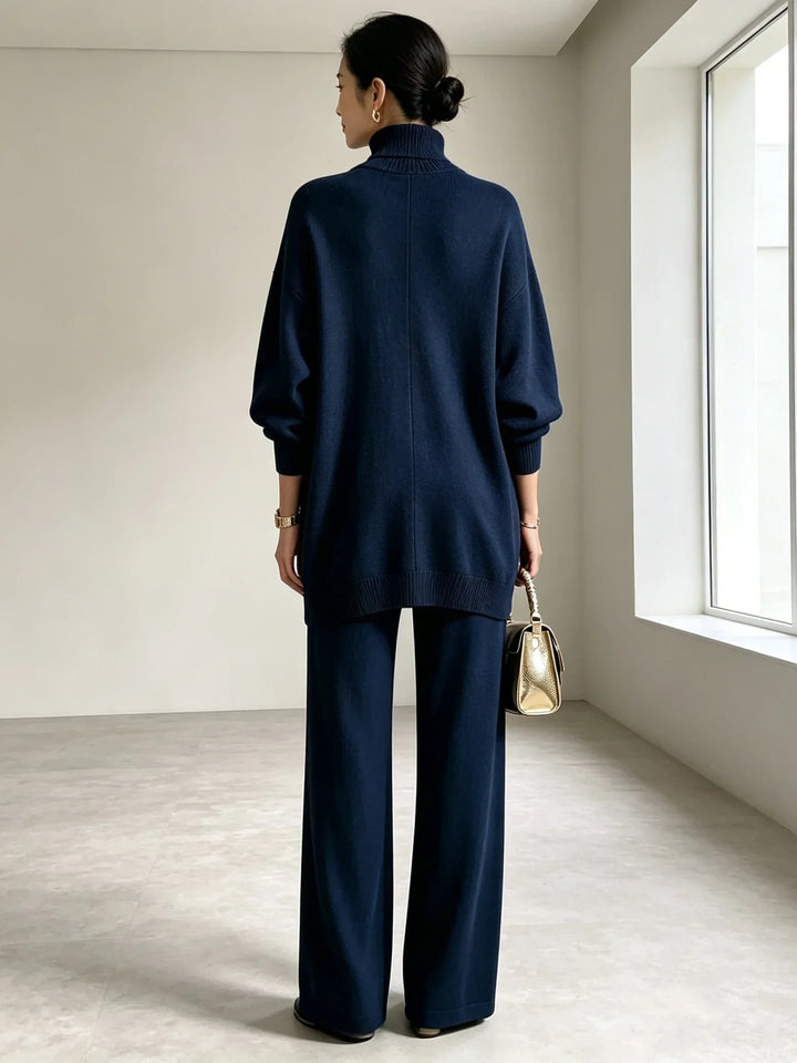 Isolde Wrap Front Sweater Set