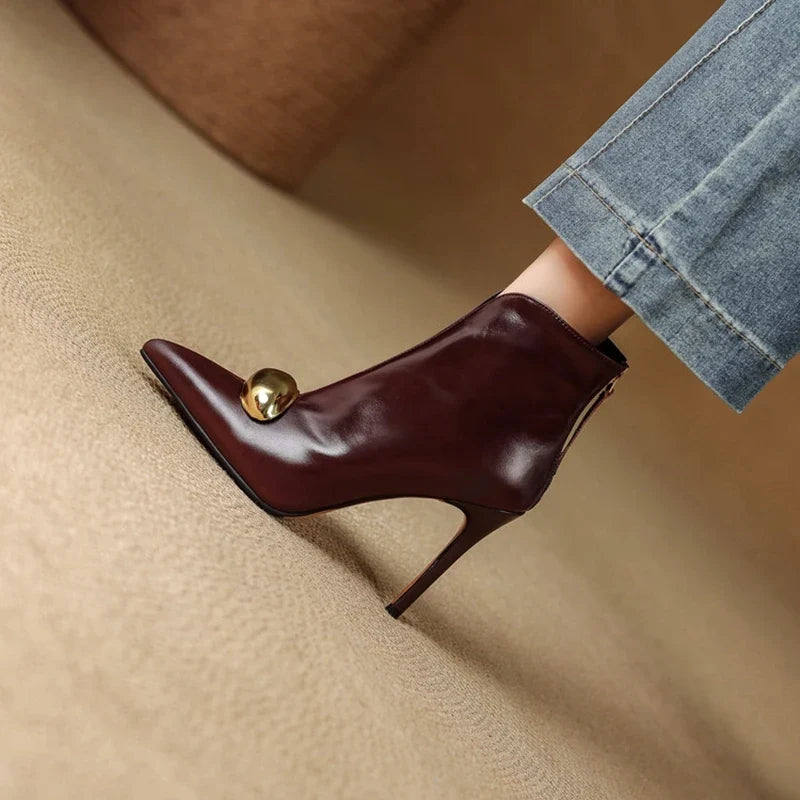 Marlon Pointed Toe Ankle Boot