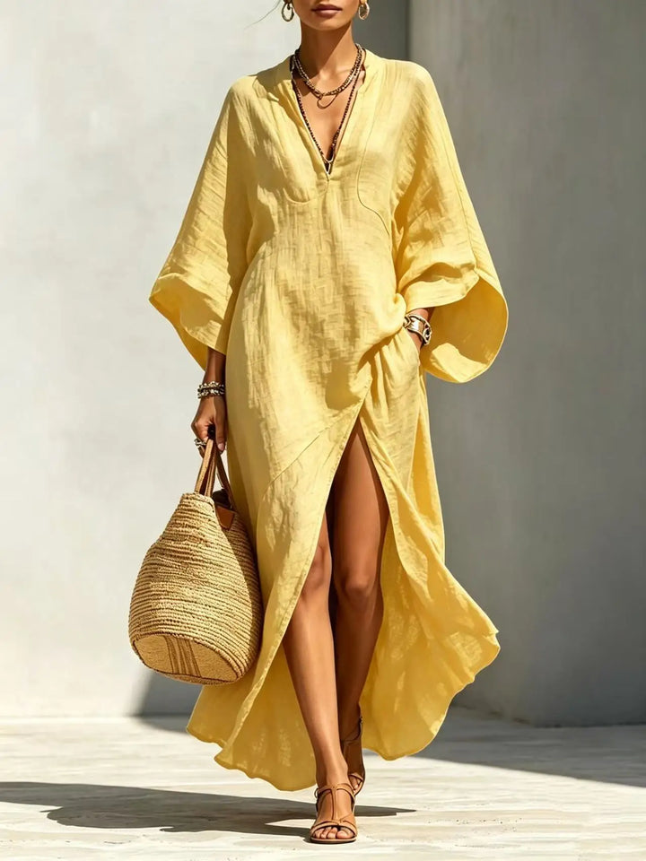 Sadona High Slit Boho Maxi Dress