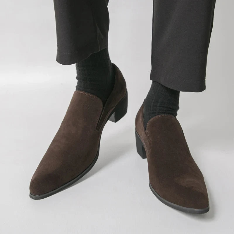 Duncan Suede Dress Loafers