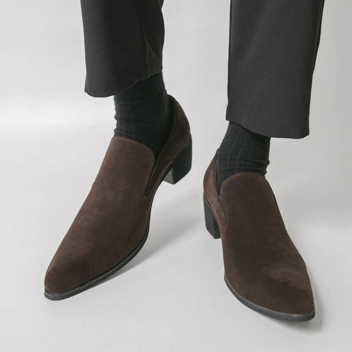 Duncan Suede Dress Loafers