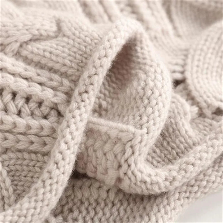 Zaffira Openwork Cable Sweater