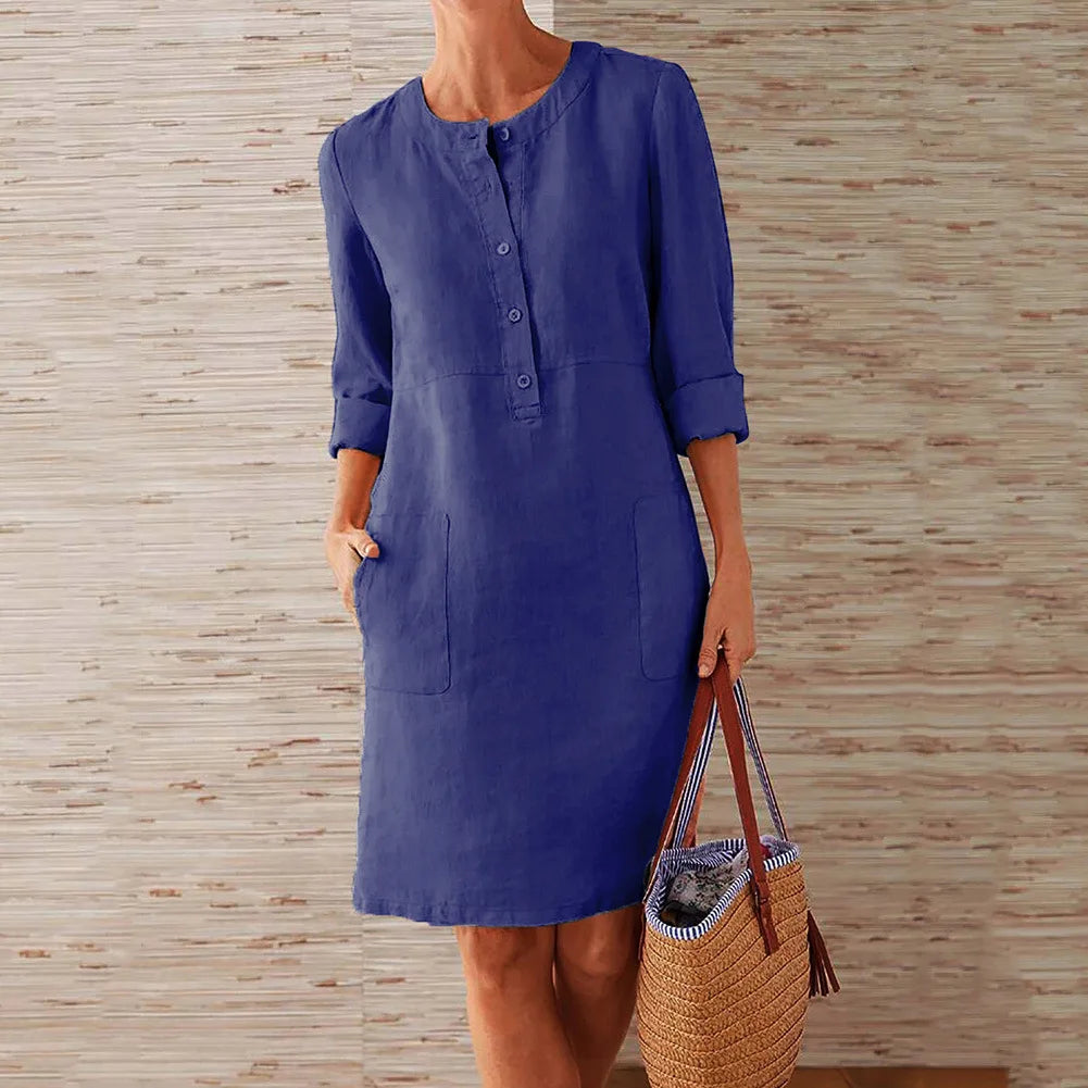 Noelle Long Sleeve Mini Dress