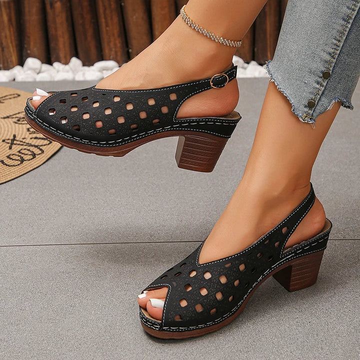 Isolene Orthopedic Peep Toe Sandals