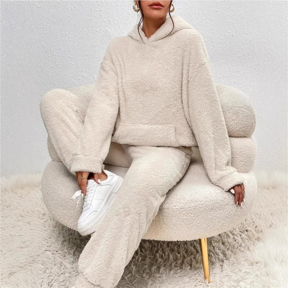 Astrella Cozy Hooded Fleece Set