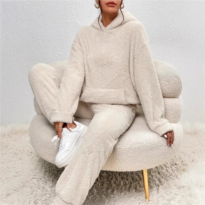 Astrella Cozy Hooded Fleece Set