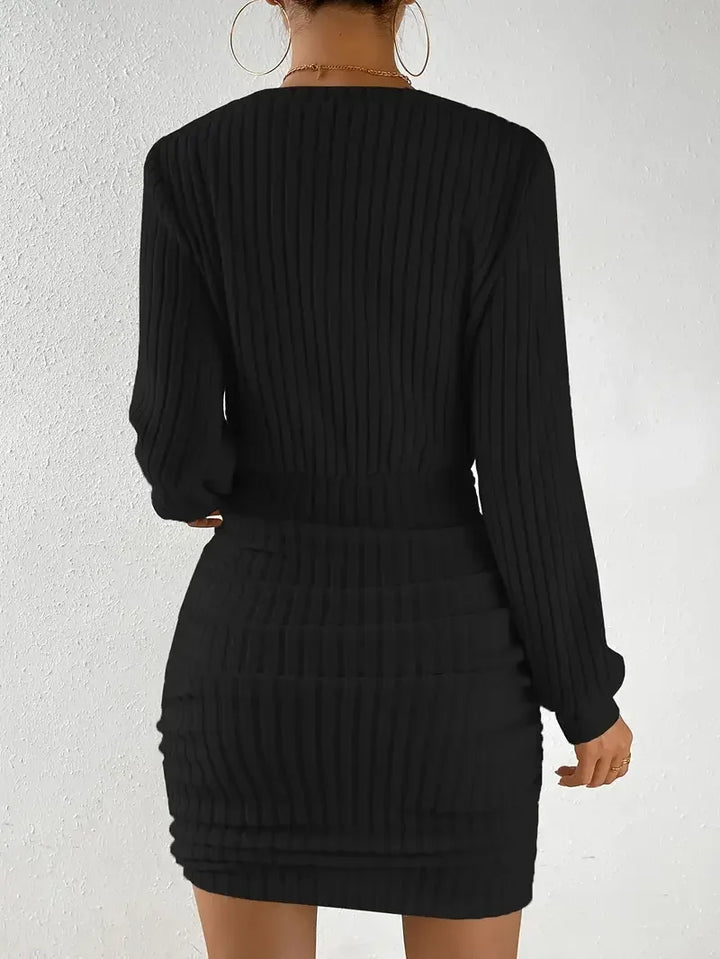 Camille Off Shoulder Sweater Dress