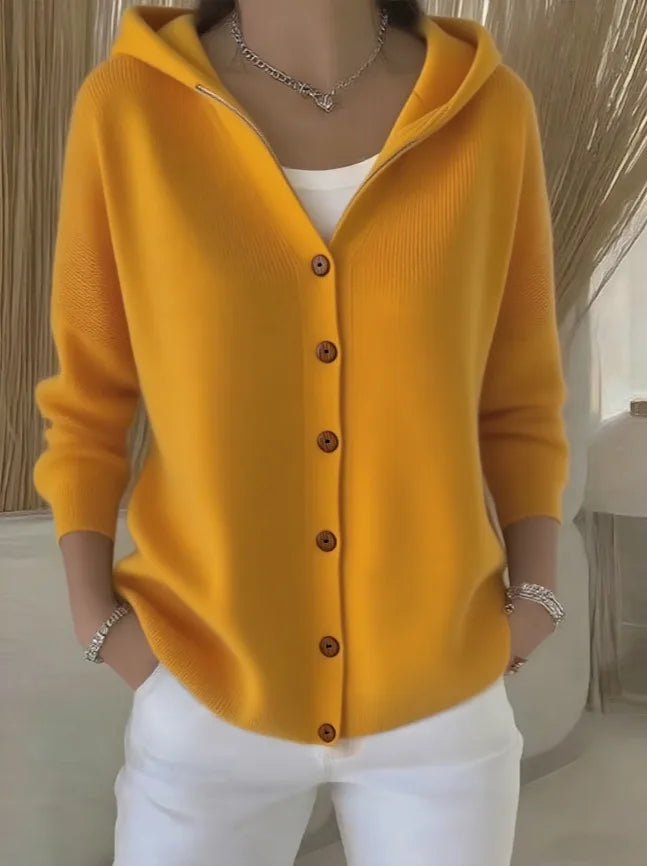 Cordelia Hooded Knit Cardigan