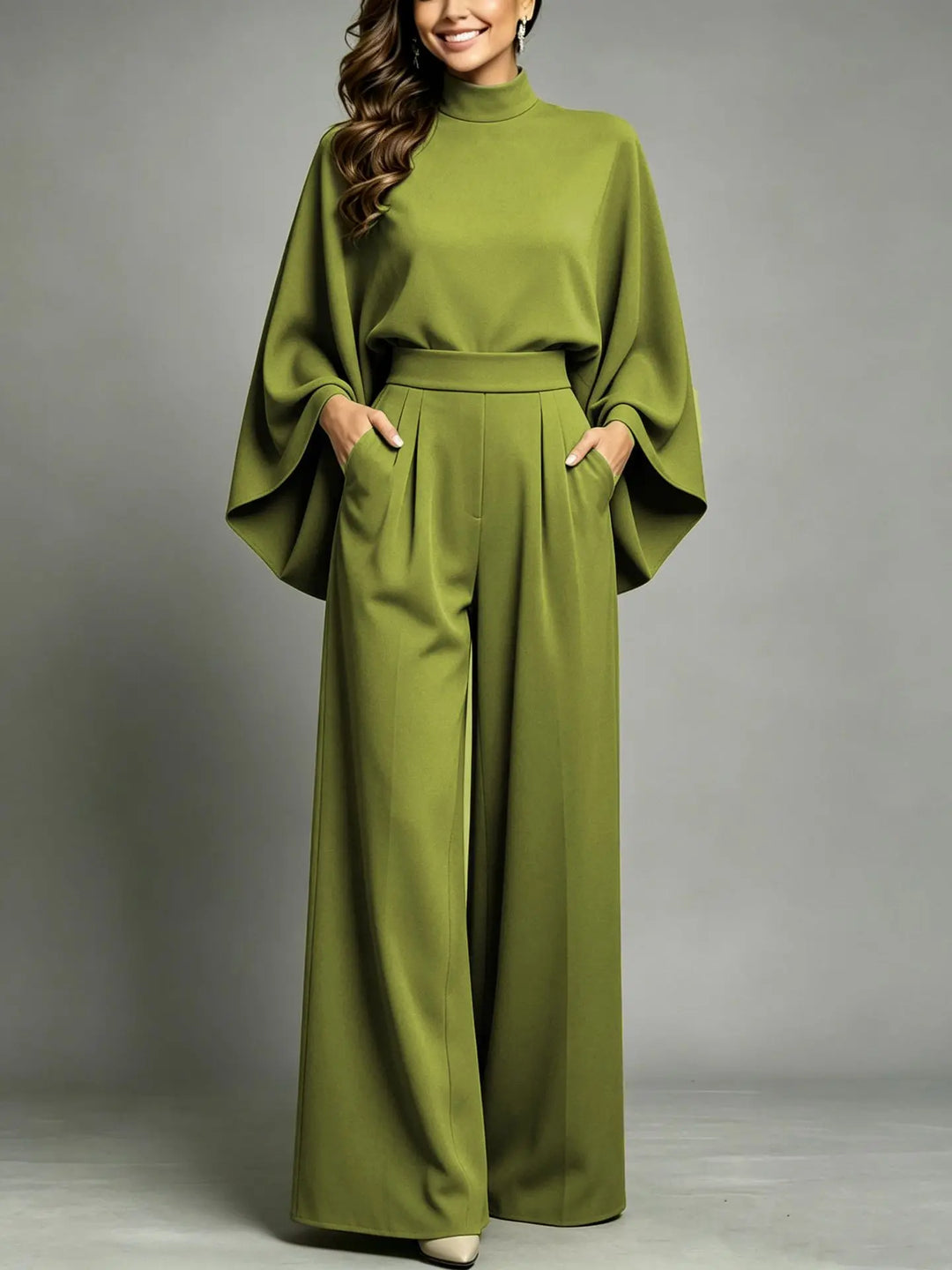 Amoret Formal Cape Sleeve Set
