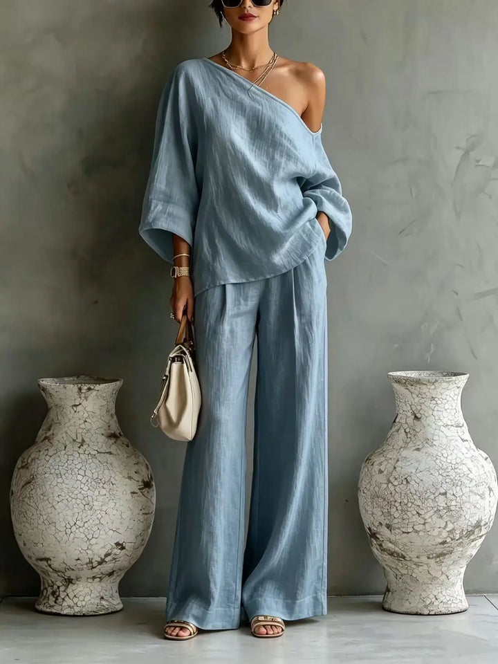 Amara One Shoulder Matching Set