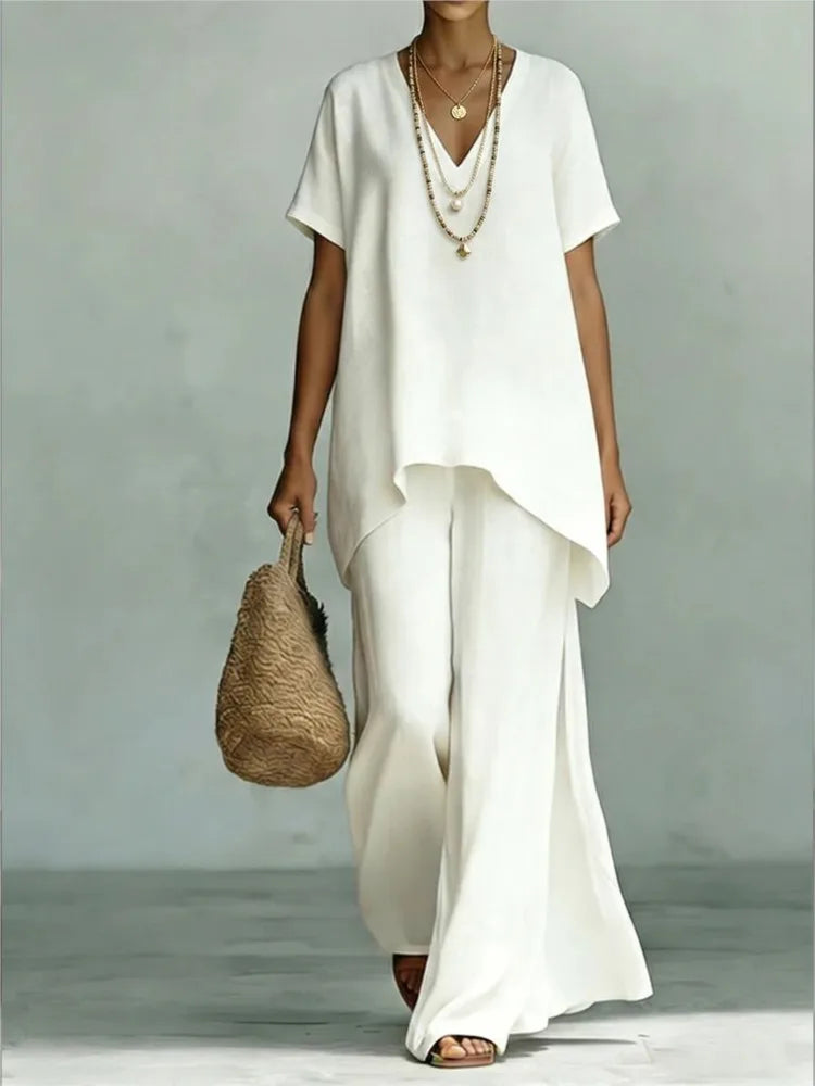 Lilian Linen Two Piece Set