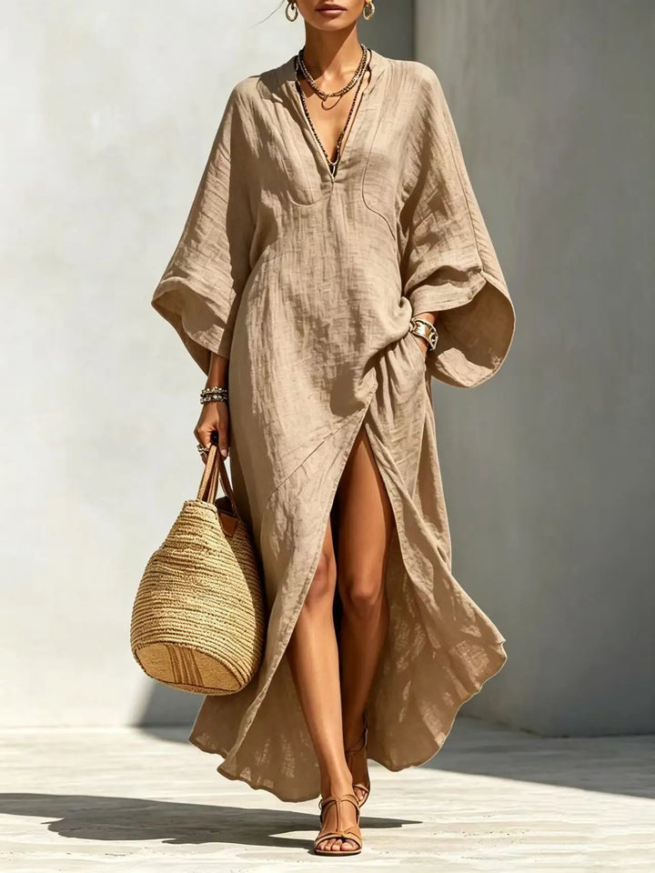 Sadona High Slit Boho Maxi Dress